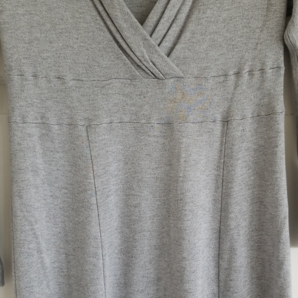 Anne Klein mini Light Weight Grey Dress Sz M - Picture 7 of 8